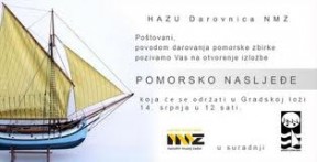 POMORSKO-POVIJESNA ZBIRKA ZAVODA ZA POVIJESNE ZNANOSTI HAZU, ZADAR
